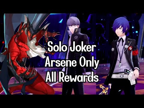 Solo Joker vs Yu and Makoto (Arsene Only) - Persona 5 Royal
