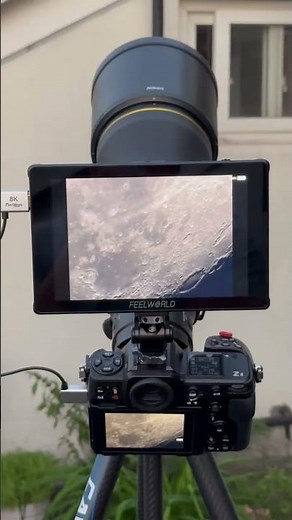 Macro Shots | Extreme Close-Ups - Capture the Moon’s Magic with FEELWORLD F7 PLUS Camera Monitor