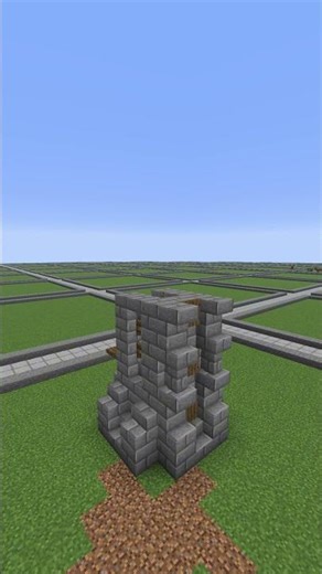 Minecraft Medieval Tower #shorts #minecraft