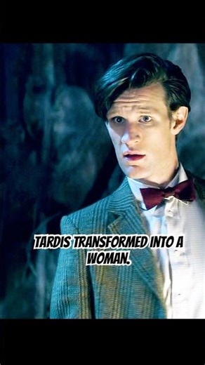 Tardis transformed into a woman.#foryou #shortvideo #doctorwho