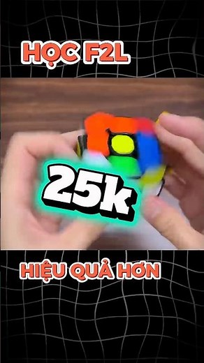 Cách học F2L hiệu quả cho người mới