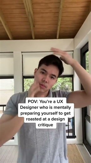 Sometimes UX design critiques can be brutal, so you have to... #Shorts #johnathan.ux