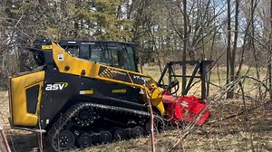 ASV Vt-100滑移铲车_哔哩哔哩_bilibili