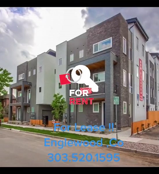 Brand new two bedroom townhome￼s Two car attached garage and Roof Top Deck!!!! #rental #denvercolorado #realeatate #luxurylife #brandnew