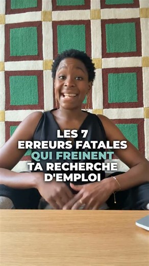 Si tu es en recherche d’emploi et que tu as déjà envoyé trop de candidatures sans réponses, tu commets sûrement une (voire plusieurs) de ces erreurs. ❌ Tu ne sais pas ce que tu veux ❌ Tu ne soignes pas tes candidatures ❌ Tu ne relances pas tes candidatures ❌ Tu attends le dernier moment ❌ Tu réponds uniquement à des offres ❌ Tu oublies le réseautage ❌ Tu n’as pas confiance en toi Je t’explique tout dans la vidéo du jour. ☺️ Abonne-toi pour plus de conseils pour réussir ta recherche d’emploi . . 