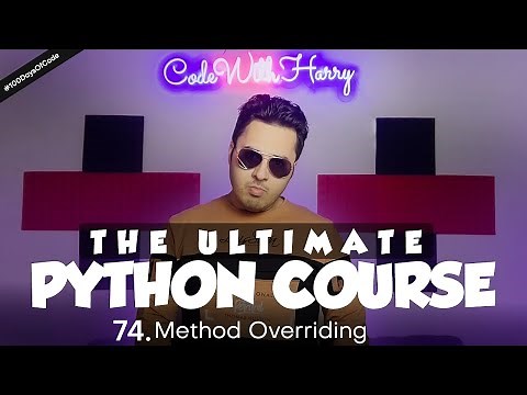 Method Overriding in Python | Python Tutorial - Day #74