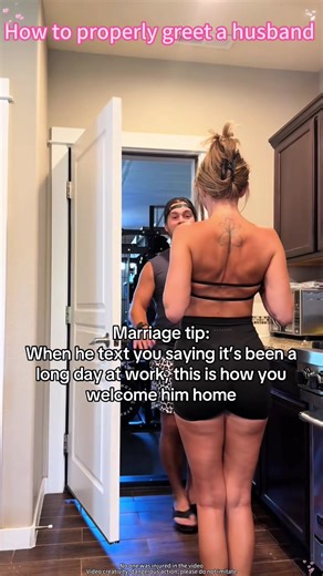 How to Properly Greet Your Husband for Couple Goals