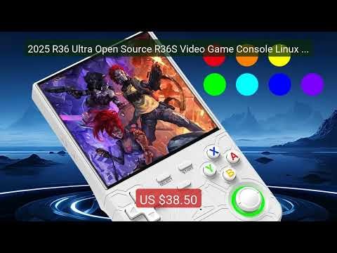 2025 R36 Ultra Open Source R36S Video Game Console Linux Syste... — Best Buy 2026 | Great Quality!
