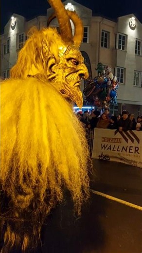 the Devil after rain #krampus #austria