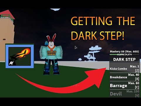 Roblox Blox Fruits - Getting Dark Step!