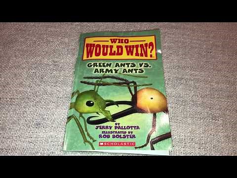 Who Would Win? GREEN ANTS VS. ARMY ANTS