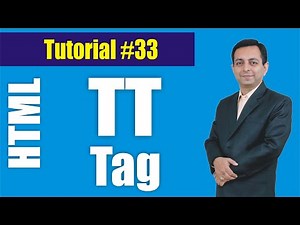 315# How to use TT Tag in HTML (Hindi) || HTML Tutorial 33