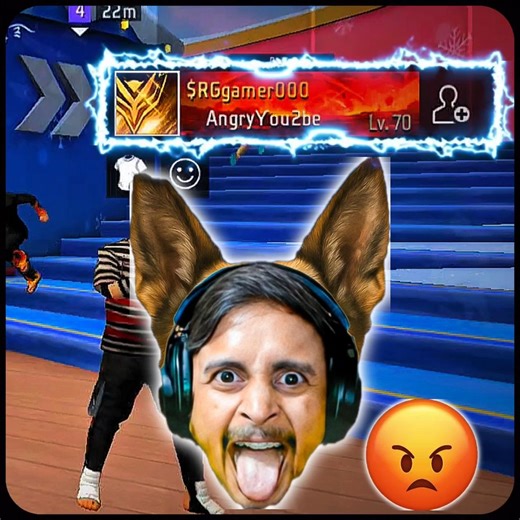 Rg Gamer Angry ho Gaya 🤬🤬 #rggamer #angryyoutuber #crazily