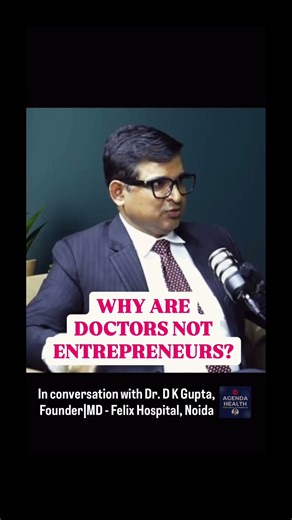 Why do doctors find it difficult to become an ENTREPRENEUR? #healthcare