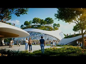 Eco Green City of the Future 🌱 | Ultra-Realistic Futuristic Vision