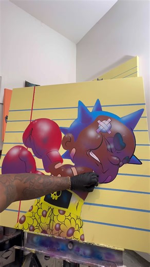 Now what? #acrylic #paperfrank #fyp #art #linework | art