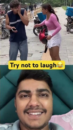 Ladki ki chain khul rhi h 😂 | wait for end #pranks #reaction