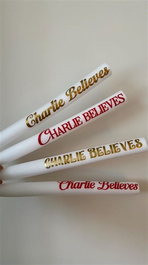 Personalised LED Christmas Light-up Foam Glow Stick, Christmas Eve Box, Sticking Filler Gift - Etsy UK