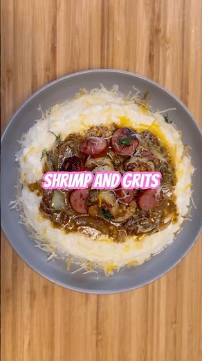 Shrimp and grits 🦐🦐 #breakfast #shrimpandgrits