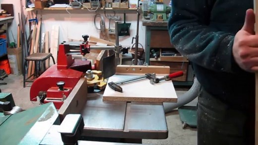 Kity 626 fabrication de tenons