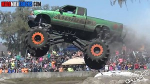 Nothing like some Mega Truck Freestyle Action from Perry Florida! | BUSTED KNUCKLE FILMS