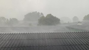 Rainstorm Heavy Rain Fast Windy View: Stockvideos & Filmmaterial (100 % lizenzfrei) 1038700181 | Shutterstock