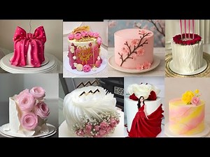 Beautiful Birthday Cake Designs for Girls 2025/Cake Decoration Ideas/Creative Cake Ideas/Cake Design