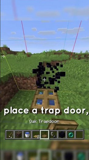 How to Teleport using a Fishing Rod Stasis Chamber in Minecraft
