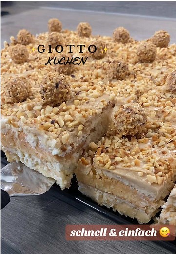 GIOTTO Kuchen schnell und einfach zubereitet