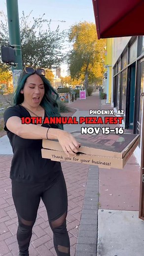 🍕The cheesiest event in town is coming back!!🍕 The 10th Annual @phxpizza is happening Nov. 15-16th at Hance Park in Downtown Phoenix. Pizza makers will come together to serve up slices, whole pizzas, and unique pizza themed creations! They’ll have local craft beer from Huss Brewing and Pedal Haus Brewery, wine, Mule 2.0 cocktails, live bands, lawn games, bounce houses, and your small dog under 25 lbs. and on a leash is allowed to join you! Tickets do sell out and are only available online, so 