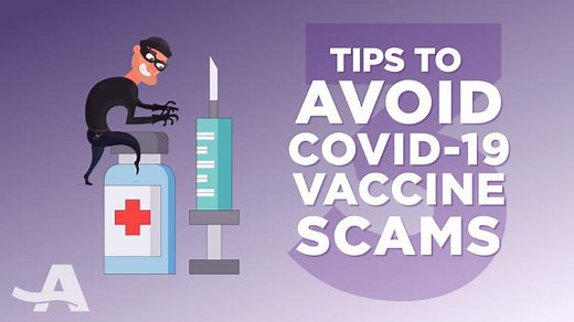 81K views · 105 reactions | Scammers are using the demand for coronavirus vaccines as an opportunity to gain access to your personal information. Here are three tips to help you avoid COVID-19 vaccine-related scams. | AARP | Facebook
