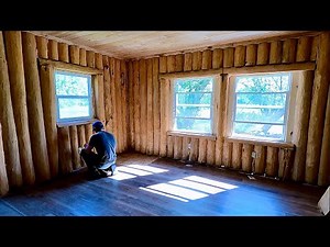 Building A Log Cabin To Raise My Family In | Lights | Well | Homestead History