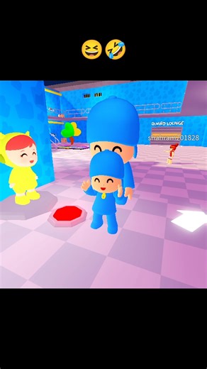 pocoyo trend video 👻😂#roblox #funny