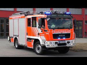 [NEUES KEF] - Einsatzfahrten Feuerwehr Freiburg zum Gefahrstoffeinsatz und Brand 1