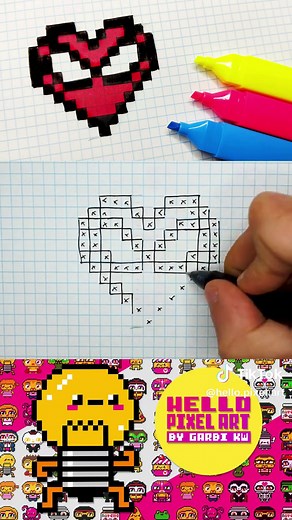 How to Draw Spiderman Heart: Pixel Art Tutorial