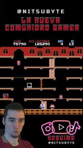 🐭 Mappy (NES) - Level 13 - Mission Impossible in Cat Territory! 🐾