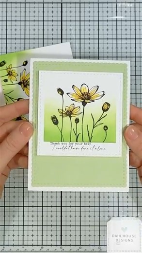 Simple cards that feel thoughtful 💚✨ A little ink blending, easy stamping, and just a hint of color is all it takes to create thank you cards that feel calm and sincere. These are perfect for making a few at once. Same layout, different colors, and suddenly you’ve got a small stack of cards ready whenever you need one. Featuring 🌿 Kindness Unfolded stamp set 🎨 8-in-1 Essential Masking Stencil No fuss. No pressure. Just peaceful cardmaking that feels good from start to finish. Save this for wh