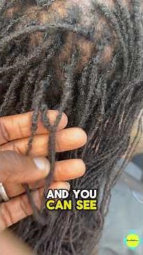 #KarasLocs - Close Up Comparing Knotted Locs Vs Sisterlocks Pt10