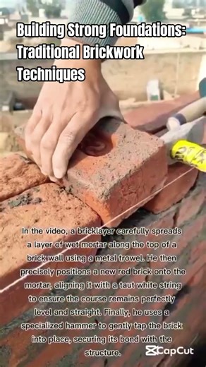 Building Strong Foundations: Traditional Brickwork Techniques