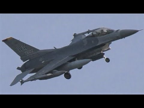 横田基地 三沢基地所属の戦闘機F16ファイティングファルコンが訓練飛行4日目 FightingFalcon YOKOTA MISAWA USAF 35FW 13FS 14FS DAY4