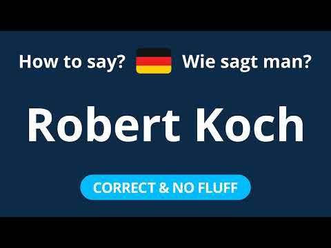 How to Pronounce Robert Koch in German (CORRECTLY!)