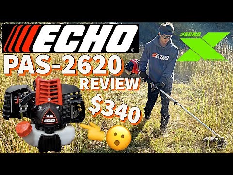ECHO PAS-2620 Review and Testing - VERSATILITY!!! (Echo Pro Attachment System/Multi-Tool)