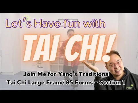 Yang’s Traditional Large Frame 85 Form – Section 1 Step-by-Step Tai Chi Guide 🏯🌿