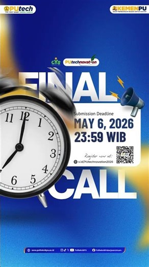 🚨 Hari Terakhir Submission | Final Day for Submission