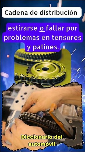 Timing Chain: Automotive Dictionary Made Easy #car #mechanicshop #electromechanics