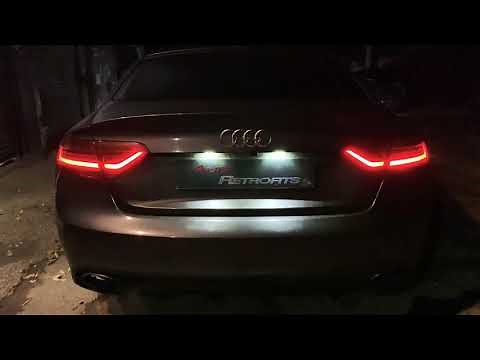 Full dynamic sweeping tail light indicators for the B8 Audi A5