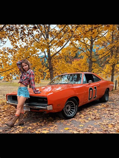 Fall Photo Shoot with General Lee and Daisy