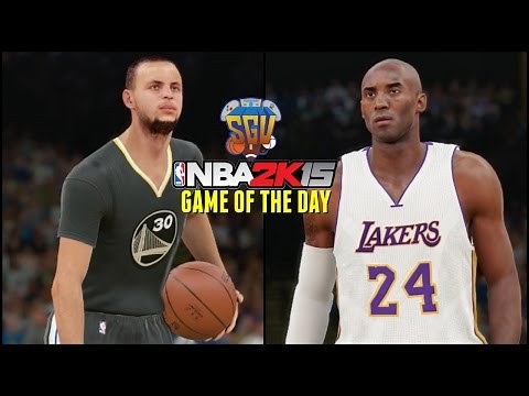 NBA 2K15 (PS4): Lakers vs Warriors Sim (NBA Game Of The Day) (60FPS HD Gameplay)