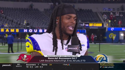 Adams embraces 'Terminator' mindset at goal line