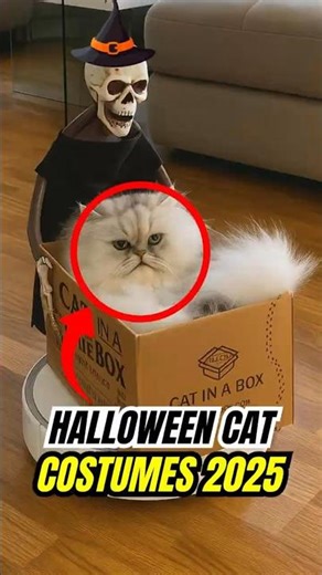 Halloween Cat Costumes 2025 😺#HalloweenCatCostumes2025 #SpookyCats #Meowlloween #FunnyCatVideos
